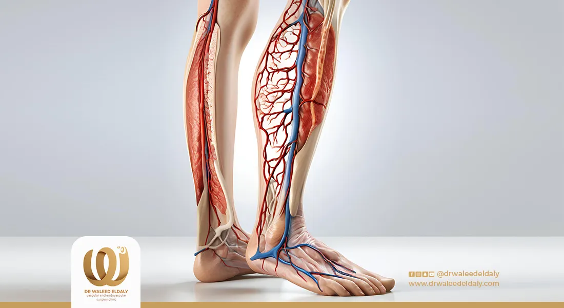 اعراض انسداد شرايين الساق