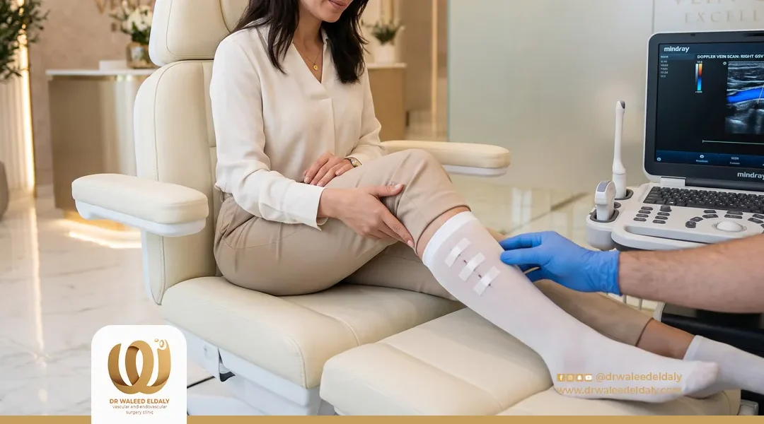 هل يمكن أن تبدأ أعراض جلطة الساق السطحية بعلامات بسيطة؟